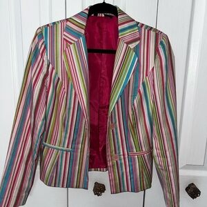 Colorful blazer